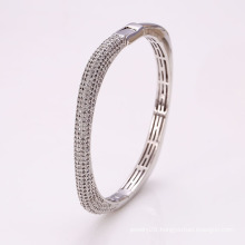 New Xuping Fashion Silver Luxury Elegant Cubic Zirconia Bangle